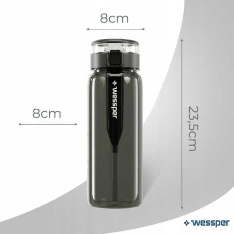 Bidon butelka filtrująca wodę Wessper ActiveMax Clarti 0,68l