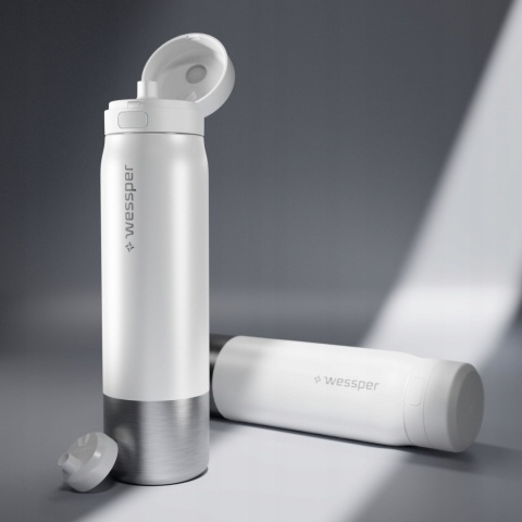 Butelka filtrująca stalowa bidon na wodę z filtrem WESSPER B2 ACTITEX 700ml