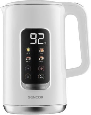 Czajnik elektryczny biały SENCOR SWK 0950 WH