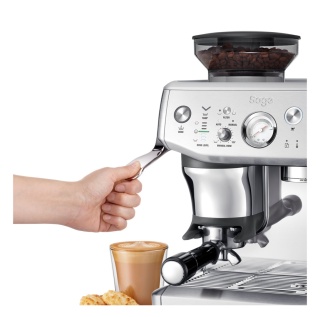 Ekspres kolbowy SAGE SES876BSS Barista Express Impress SREBRNY