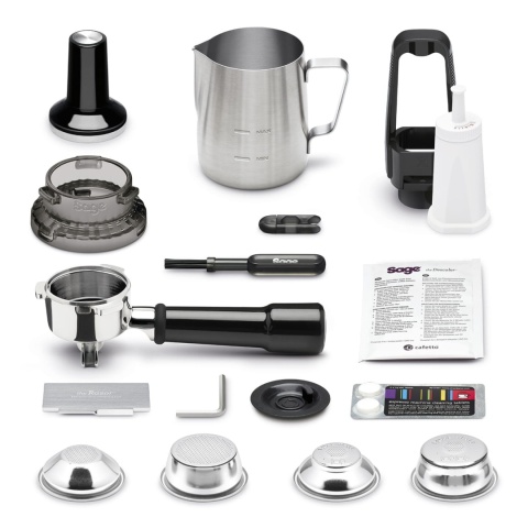 Ekspres kolbowy SAGE SES878BST +3KG KAWY -the Barista Pro GRAFITOWY