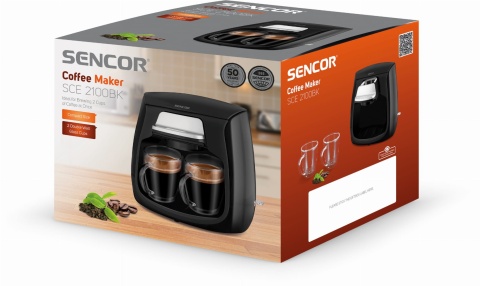 Ekspres przelewowy SENCOR SCE 2100BK czarny