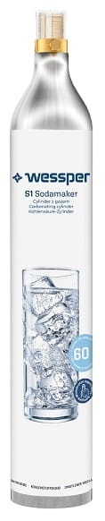 Nabój Wessper Butla Co2 wody gazowanej wkład do saturatora soda 60L