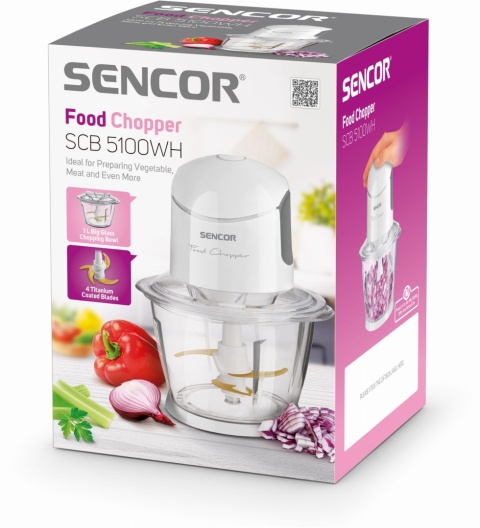 Rozdrabniacz do żywności SENCOR SCB 5100WH-EUE3