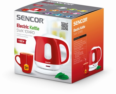 SENCOR SWK 1014RD czajnik elektryczny 1l CZERWONY