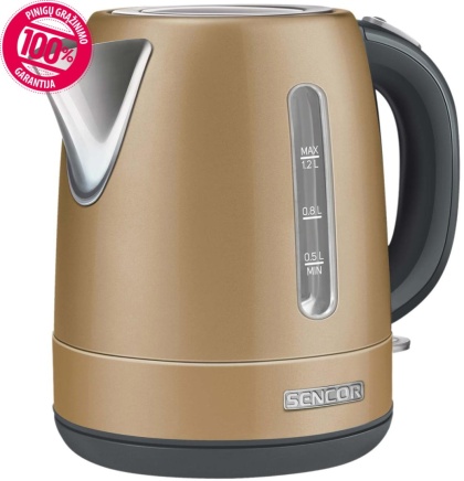 SENCOR SWK 1227CH Czajnik elektryczny 1,2l CHAMPAGNE