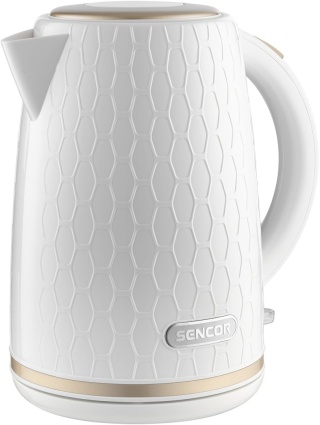 SENCOR SWK 7200WH czajnik elektryczny biały ze złotem