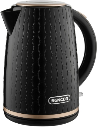 SENCOR SWK 7201BK czajnik elektryczny czarny ze złotem