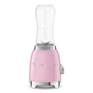 Blender mini sportowy SMEG PBF01PKEU Pastelowy Róż