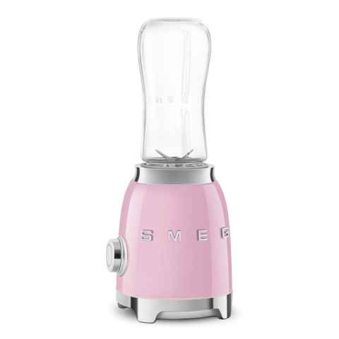 Blender mini sportowy SMEG PBF01PKEU Pastelowy Róż