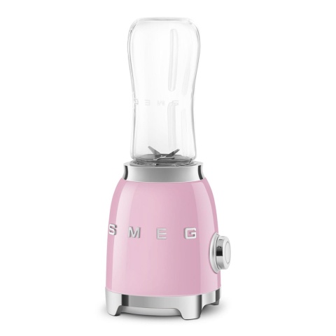 Blender mini sportowy SMEG PBF01PKEU Pastelowy Róż