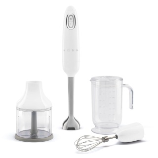 Blender ręczny SMEG HBF03WHEU BIAŁY z akcesoriami