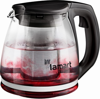 Dzbanek żaroodporny z zaparzaczem 1,1l Verre LT7025 Lamart