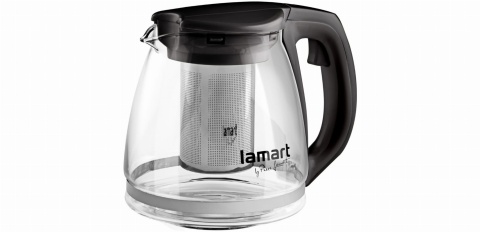 Dzbanek żaroodporny z zaparzaczem 1,1l Verre LT7025 Lamart