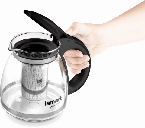 Dzbanek żaroodporny z zaparzaczem 1,5l Verre LT7027 Lamart