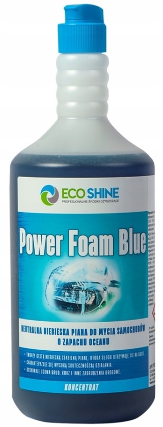ECO SHINE CAR POWER FOAM BLUE 1L aktywna piana