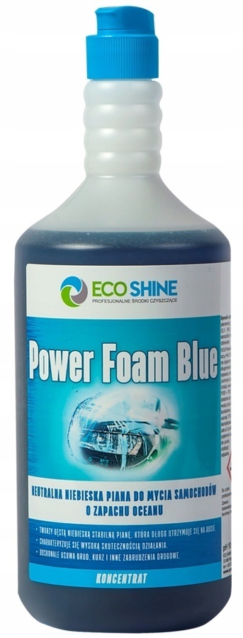 ECO SHINE CAR POWER FOAM BLUE 1L aktywna piana
