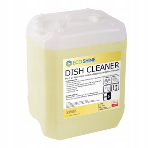 ECO SHINE DISH CLEANER Płyn do mycia naczyń Cytrusowy 10L