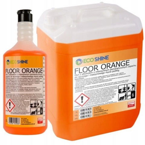 ECO SHINE FLOOR ORANGE płyn do mycia podłóg 1L