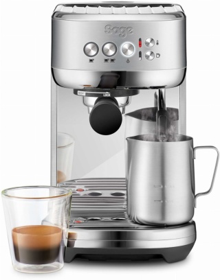 Ekspres kolbowy SAGE BAMBINO PLUS SES 500 BSS SREBRNY
