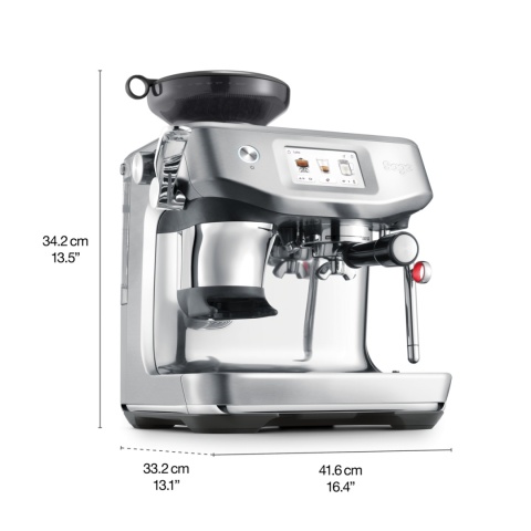 Ekspres kolbowy SAGE SES881BSS + 3kg KAWY the Barista Touch Impress srebrny