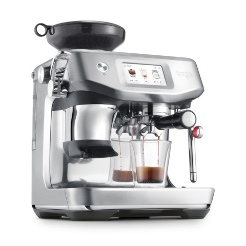 Ekspres kolbowy SAGE SES881BSS + 3kg KAWY the Barista Touch Impress srebrny