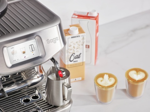 Ekspres kolbowy SAGE SES881BSS + 3kg KAWY the Barista Touch Impress srebrny