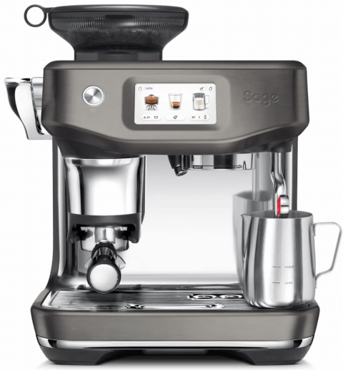 Ekspres kolbowy SAGE SES881BST +3KG KAWY -the Barista Touch Impress ciemna stal
