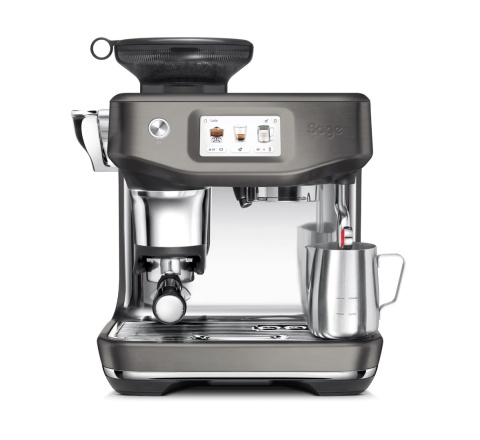 Ekspres kolbowy SAGE SES881BST +3KG KAWY -the Barista Touch Impress ciemna stal