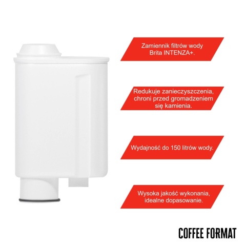 Filtr do ekspresu do kawy Gaggia, Saeco, Philips- zamiennik Brita INTENZA+ Coffee Format CF-02