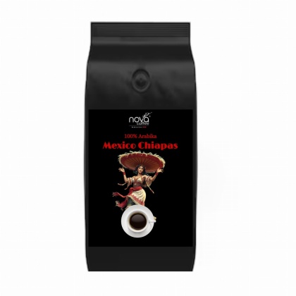 NATURALNA KAWA ZIARNISTA nova COFFEE Mexico Chiapas 100% arabica 1kg