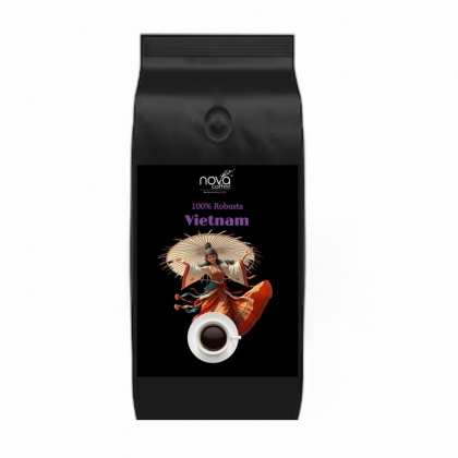 NATURALNA KAWA ZIARNISTA nova COFFEE Vietnam Vet Polish 100% Robusta