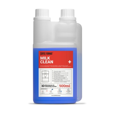Płyn do czyszczenia spieniacza MILK CLEAN+ 500ml Coffee Format