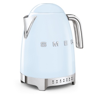 SMEG KLF04PBEU Czajnik elektryczny z regulacją temperatury Błękitny pastelowy
