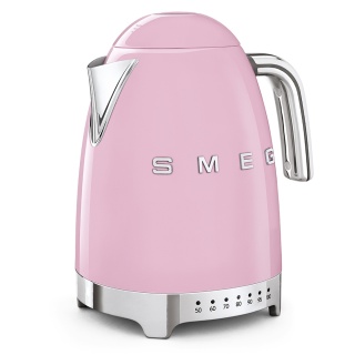 SMEG KLF04PKEU Czajnik elektryczny z regulacją temperatury Różowy