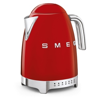 SMEG KLF04RDEU Czajnik elektryczny z regulacją temperatury Czerwony