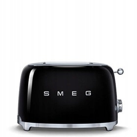 SMEG TSF01BLEU - Toster na 2 kromki Czarny