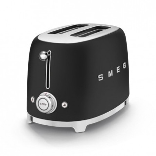 SMEG TSF01BLMEU - TOSTER NA 2 KROMKI czarny MATOWY