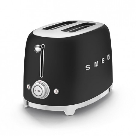 SMEG TSF01BLMEU - TOSTER NA 2 KROMKI czarny MATOWY