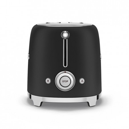 SMEG TSF01BLMEU - TOSTER NA 2 KROMKI czarny MATOWY
