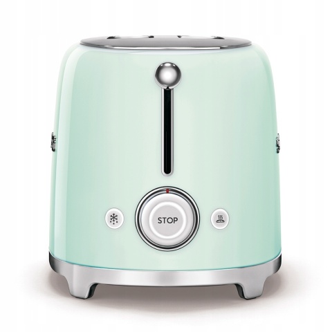 SMEG TSF01PGEU Toster na 2 kromki Pastelowy Zieleń