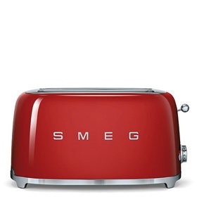 SMEG TSF02RDEU - TOSTER 4 TOSTY -czerwony