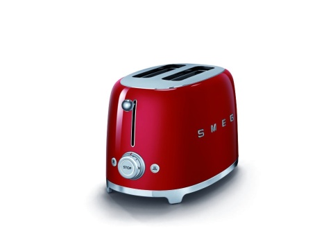 SMEG TSF02RDEU - TOSTER 4 TOSTY -czerwony