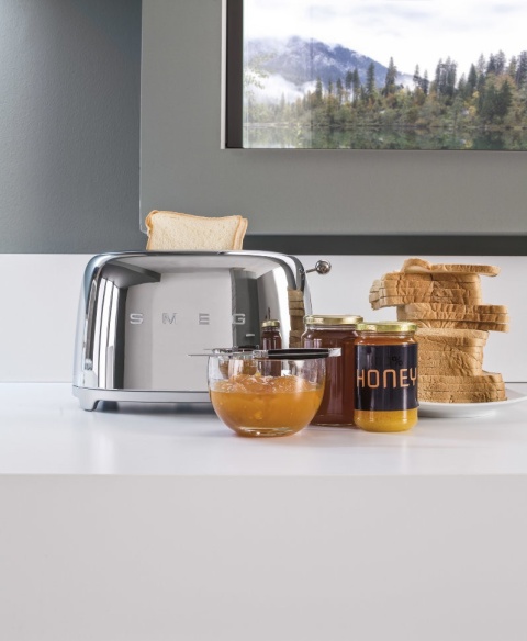 SMEG TSF02SSEU - TOSTER 4 TOSTY -chrom