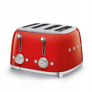 SMEG TSF03RDEU - TOSTER 50'S STYLE CZERWONY 4 TOSTY