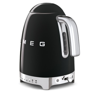 Smeg KLF04BLEU Czajnik elektryczny z regulacją temperatury Czarny