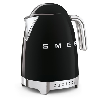 Smeg KLF04BLEU Czajnik elektryczny z regulacją temperatury Czarny