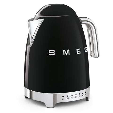 Smeg KLF04BLEU Czajnik elektryczny z regulacją temperatury Czarny