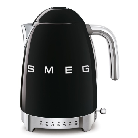 Smeg KLF04BLEU Czajnik elektryczny z regulacją temperatury Czarny