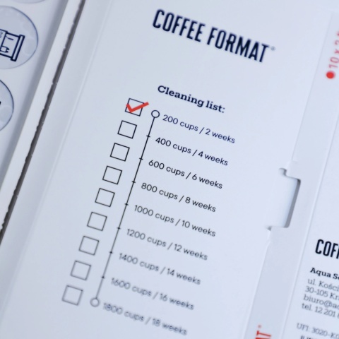 Tabletki do czyszczenia ekspresu Cleaning TABS+ 10x1,6g Coffee Format